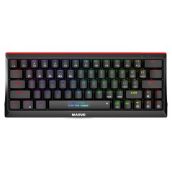 Marvo HECATE 61WR klávesnice Tri-mode US, černá mechanická