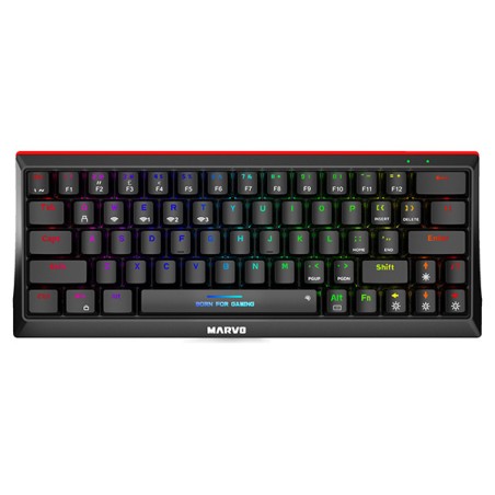 Marvo HECATE 61WR klávesnice Tri-mode US, černá mechanická