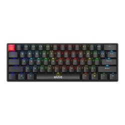 Marvo SABER 61 klávesnice drátová (USB) US, černá mechanická