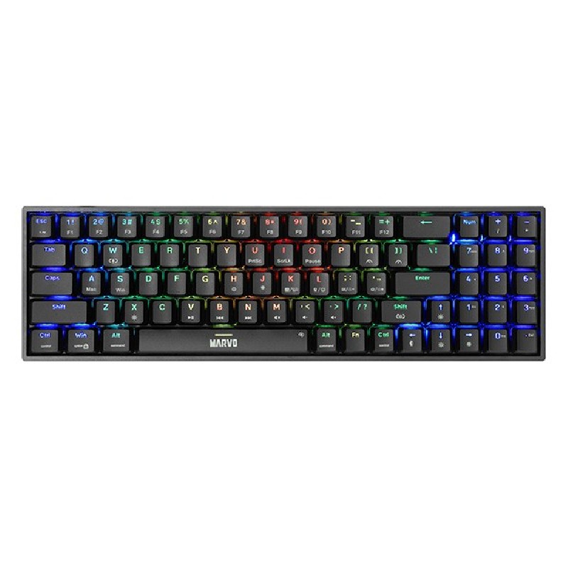 Marvo SHOGO 78 klávesnice drátová (USB) US, černá mechanická, DOPRODEJ