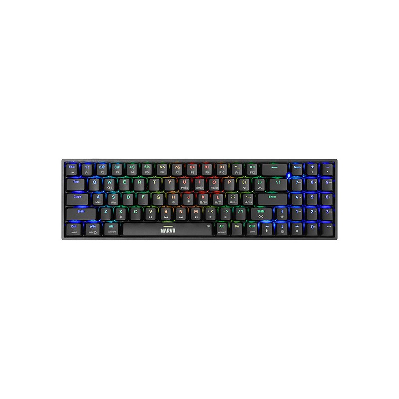 Marvo SHOGO 78 klávesnice drátová (USB) US, černá mechanická
