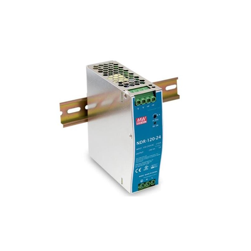 MEANWELL - NDR-120-48 - Průmyslový napájecí spínaný zdroj 48V 120W na DIN