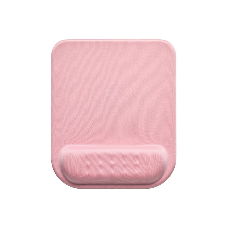 Powerton ERGO PASTEL EDITION Podložka pod myš a zápěstí z paměťové pěny, růžová