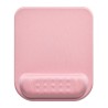 Powerton ERGO PASTEL EDITION Podložka pod myš a zápěstí z paměťové pěny, růžová