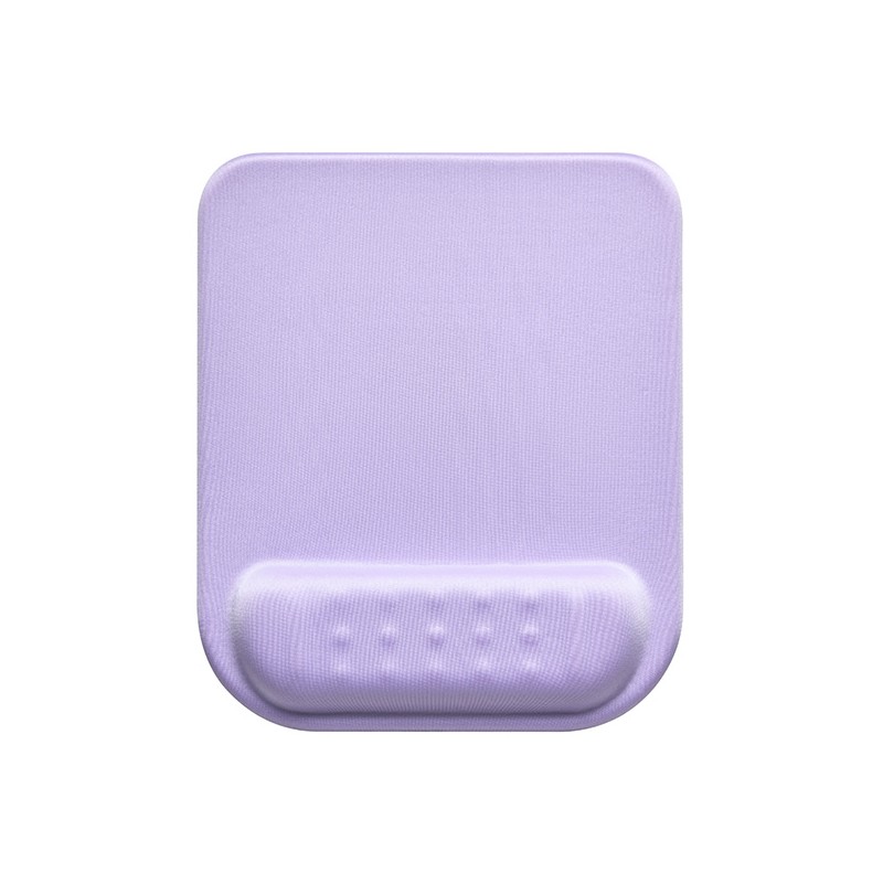 Powerton ERGO PASTEL EDITION Podložka pod myš a zápěstí z paměťové pěny, fialová