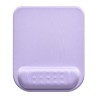 Powerton ERGO PASTEL EDITION Podložka pod myš a zápěstí z paměťové pěny, fialová