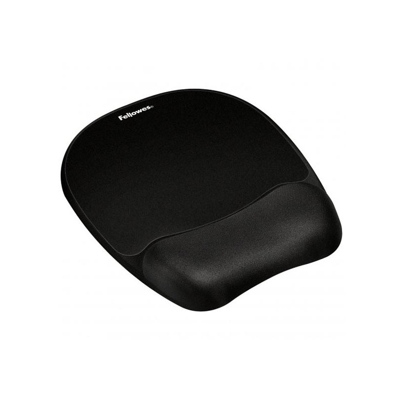Fellowes Podložka pod myš a zápěstí pěnová, černá