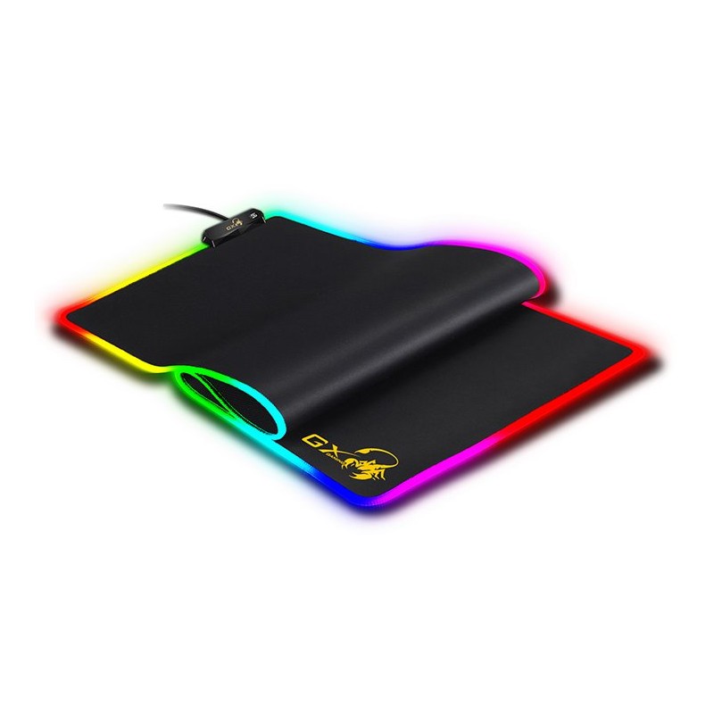 Podložka pod myš GX-Pad 800S RGB, herní, černá, 800*300 mm, 3 mm, Genius, podsvícená