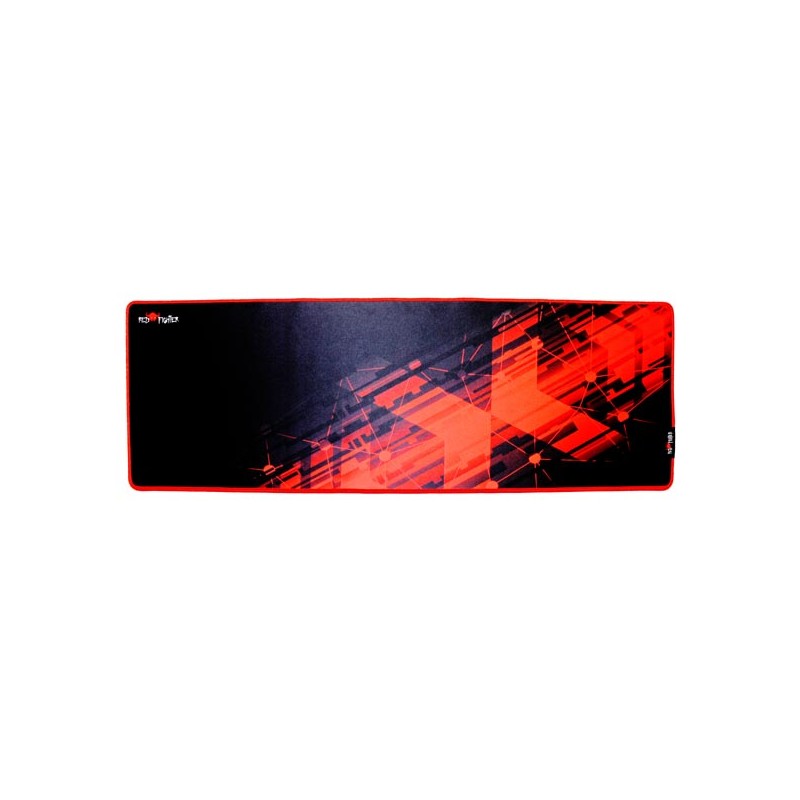 Podložka pod myš, P2-XL, herní, černo-červená, 78 x 27 x 0.4 cm, Red Fighter