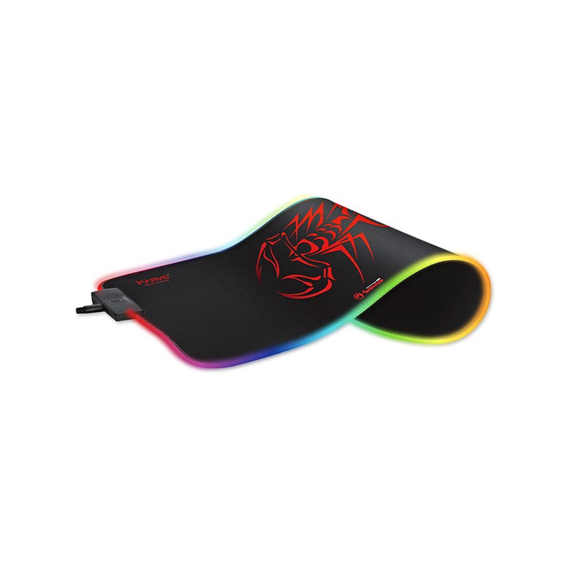 RGB Podložka pod myš, MG8, herní, černá, 350 x 250 mm, 3 mm, Marvo, RGB podsvícení