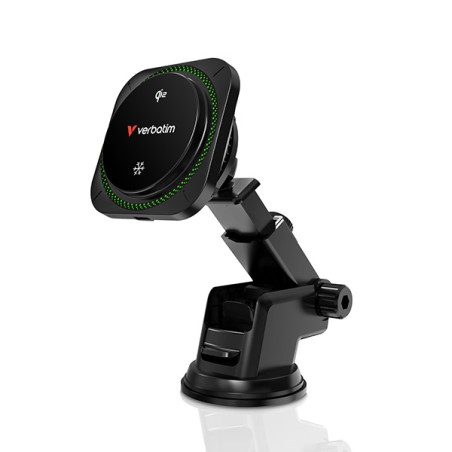 VERBATIM Nabíječka do auta Charge´n´Drive, Magnetická, Bezdrátová, Qi2, RGB