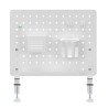 Powerton ERGO PEGBOARD Kancelářský organizér upínací na stůl, šedý