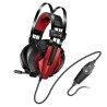 Genius HS-G710V herní sluchátka s mikrofonem, drátová, černá/červená, USB