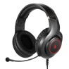 A4Tech Bloody G220 sluchátka s mikrofonem, drátová, černá, herní sluchátka, podsvícené typ 3.5 mm jack + USB
