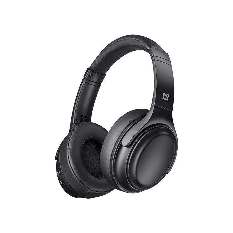 Defender FreeMotion B535 sluchátka s mikrofonem, černá, 2.0, ANC, 40 mm měniče typ USB
