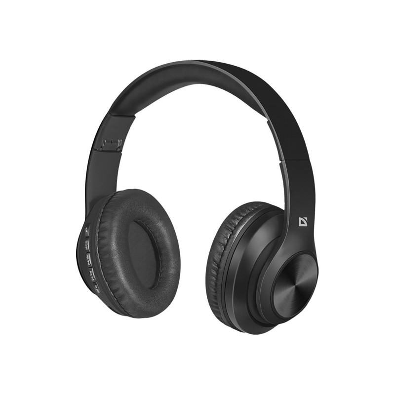 Defender FreeMotion B552 sluchátka s mikrofonem, bezdrátová, černá, 2.0, 40 mm měniče typ USB