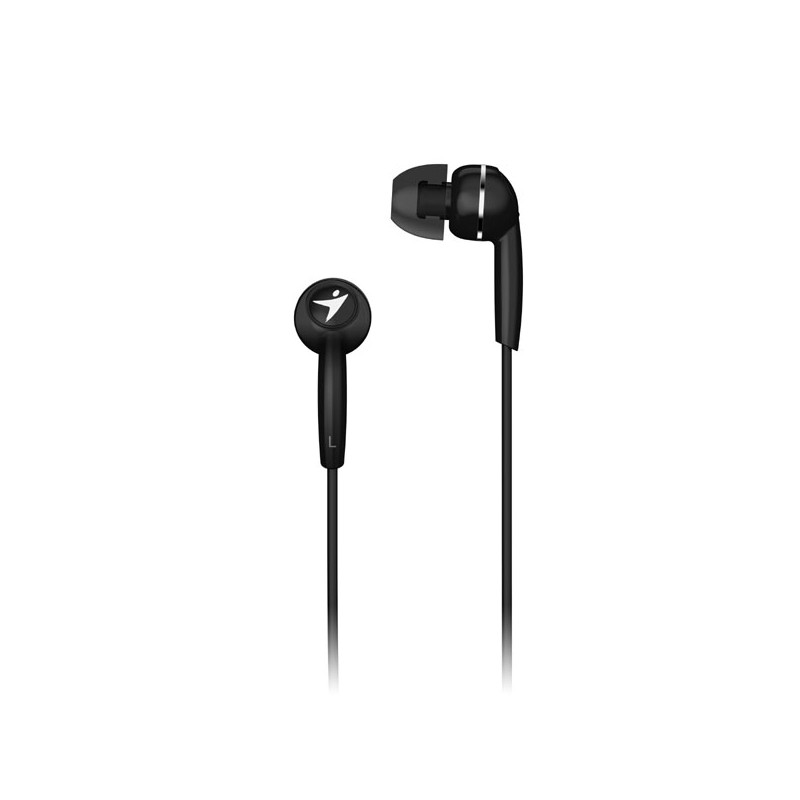 Genius HS-M320 sluchátka, drátová, černé, špuntová typ 3.5 mm jack