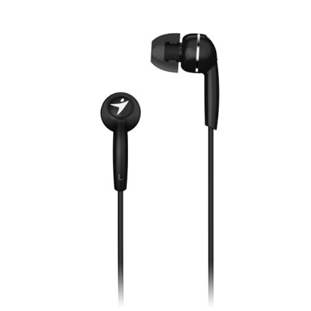 Genius HS-M320 sluchátka, drátová, černé, špuntová typ 3.5 mm jack