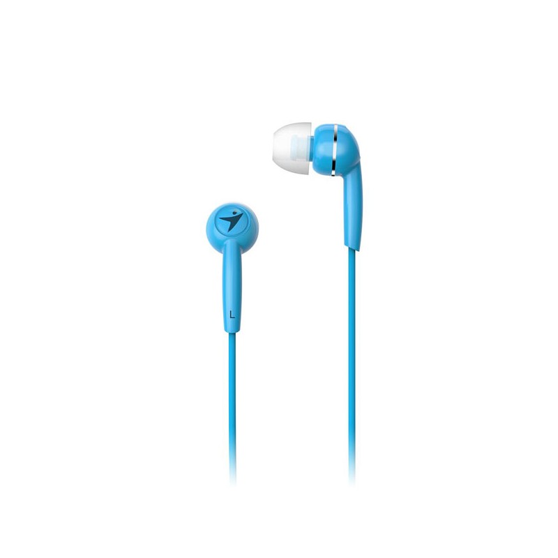 Genius HS-M320 sluchátka, drátová, modré, špuntová typ 3.5 mm jack