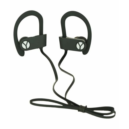 YZSY DINOX sluchátka s mikrofonem, bezdrátová, černá, bluetooth