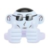 Promate Bluetooth reproduktor Ape, Li-Ion, 1.0, 3W, bílý, ,pro děti, držák telefonu, DOPRODEJ