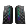 Marvo reproduktory SG-269, 6W, černé, Bluetooth, podsvícené