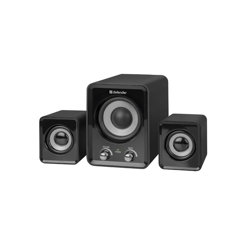 Defender reproduktory Z4, 2.1, 11W, černé, regulace hlasitosti, regulace basů, 50Hz~20kHz