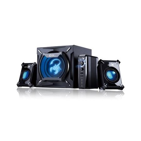 Genius reproduktory GX GAMING SW-G2.1 2000, 2.1, 45W, černé, ovládání hlasitosti, 3,5 mm jack (USB)