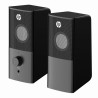 HP reproduktory DHS-2101, 2.0, 6W, černý, regulace hlasitosti, stolní, 3,5 mm jack (USB), DOPRODEJ