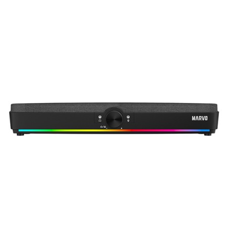 Marvo Soundbar SG-286, 10W, černý, RGB Rainbow podsvícení, USB / Bluetooth
