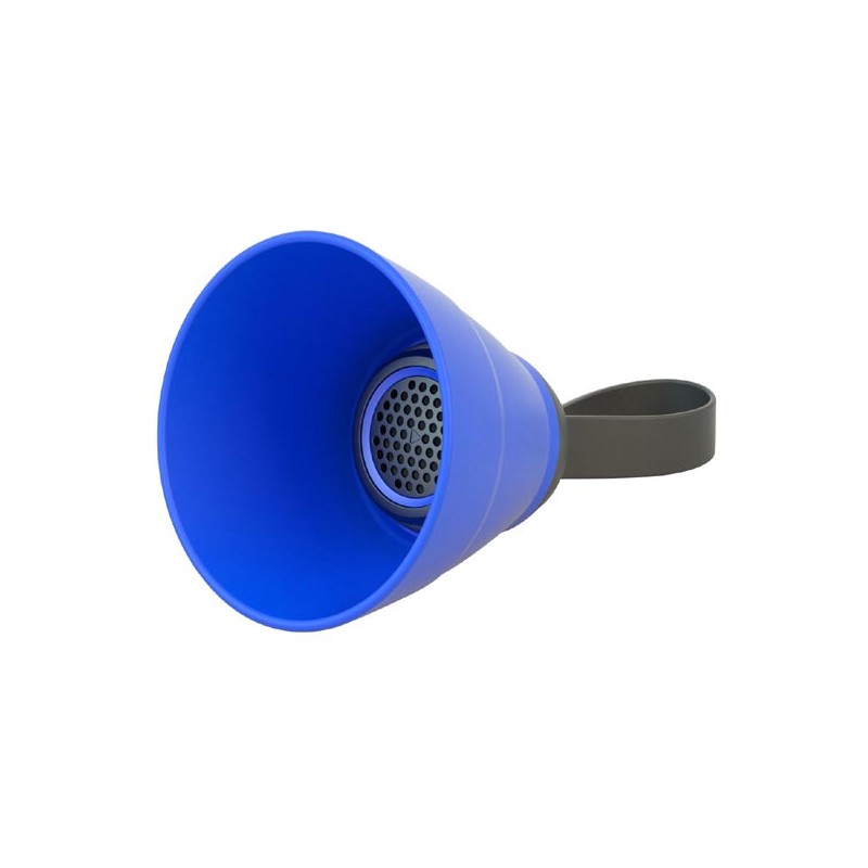 YZSY Bluetooth reproduktor SALI, 1.0, 3W, modrý, regulace hlasitosti, skládací, voděodolný