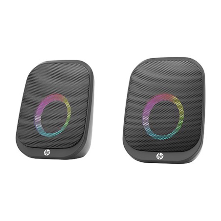 HP reproduktory DHS-2113, 2.0, 6W, černé, Bluetooth, podsvícené