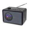 Orava Přenosný rádiopřijímač černý, regulace hlasitosti, přenosný, USB/FM/AUX/Bluetooth, Mp3, WAV