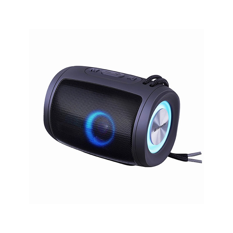 Defender reproduktor ENJOY S200, Li-Ion, 1.0, 5W, černý, regulace hlasitosti, přenosný, LED podsvícení, s integr. baterií
