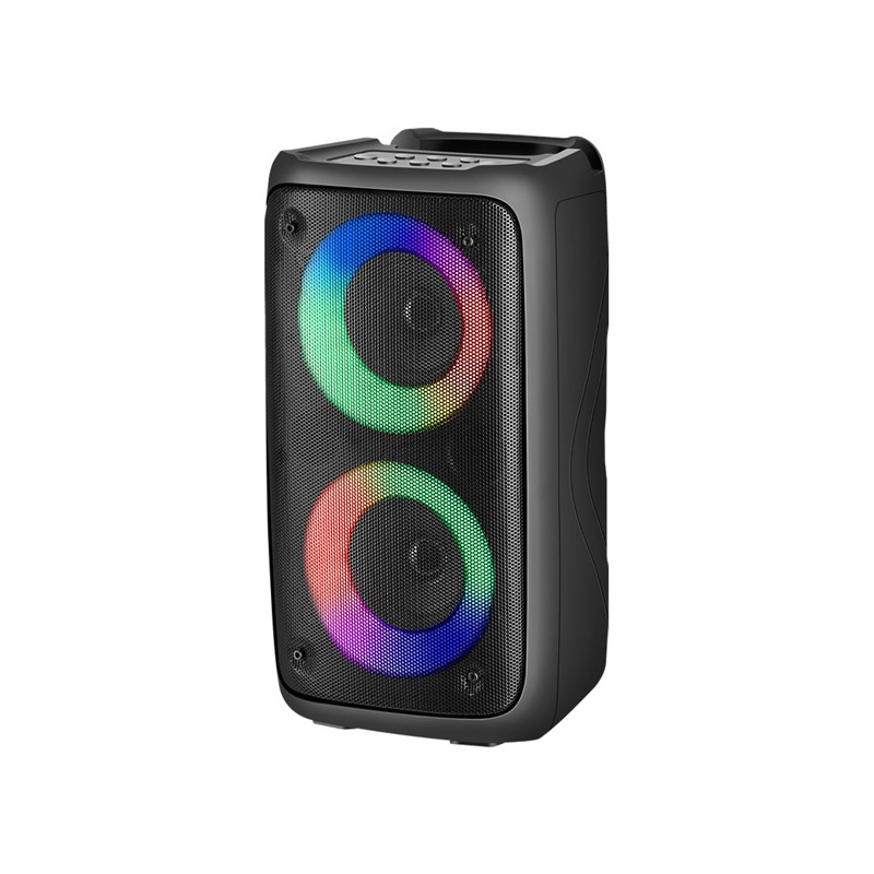 Defender reproduktor BOOMER 20, Li-Ion, 2.0, 20W, černý, regulace hlasitosti, LED podsvícení, BT 5.0, TWS, 150Hz~18kHz