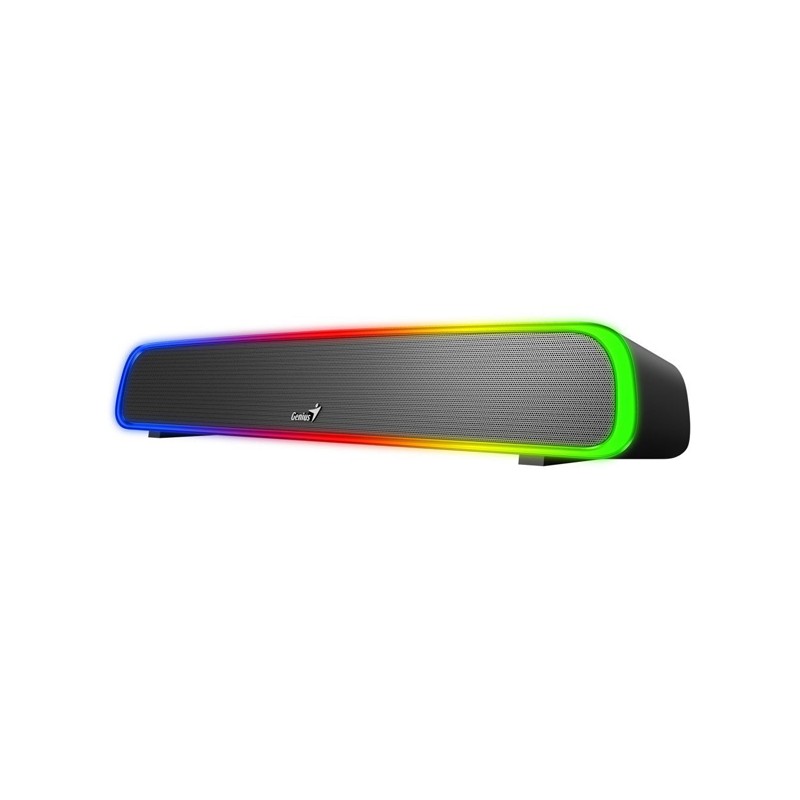 Genius SoundBar 200BT, 2.0, 4W, černý, podsvícené