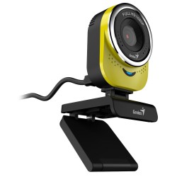 Genius QCam 6000 Full HD Webkamera, žlutá 1920x1080, USB 2.0, Windows 7 a vyšší, FULL HD, 30 FPS