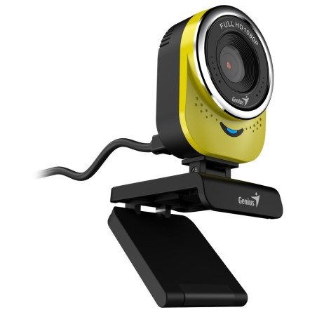 Genius QCam 6000 Full HD Webkamera, žlutá 1920x1080, USB 2.0, Windows 7 a vyšší, FULL HD, 30 FPS