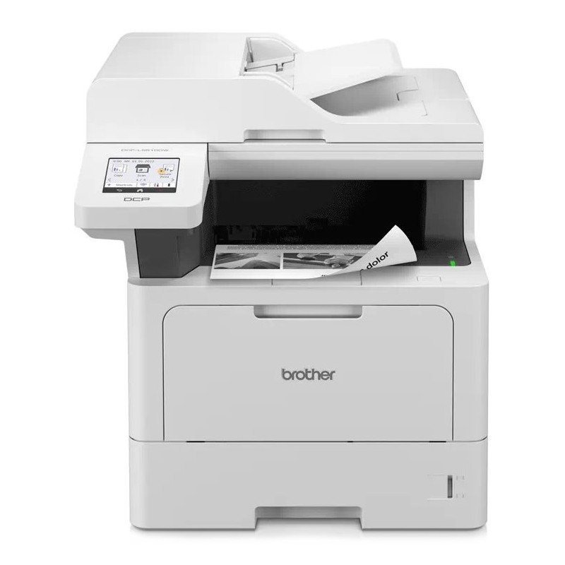 BROTHER multifunkce mono laserová DCP-L5510DW - A4 48ppm 1200x1200 512MB 250listů LAN USB WIFI DUPLEX ADF50