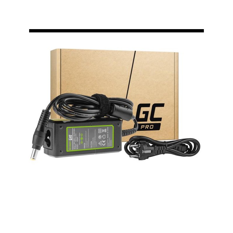 Green Cell PRO nabíječka AC adaptér pro Acer Aspire E5-511 E5-521 E5-573 E5-573G ES1-131 ES1-512 ES1-531 V5-171 19V 2.37A 45W