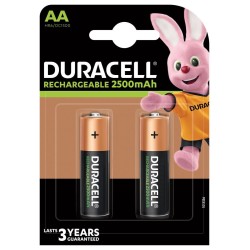 Duracell Nabíjecí NiMH baterie AA, 2-pack
