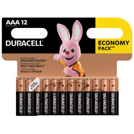 Duracell BASIC Jednorázová alkalická baterie AAA, 12-pack