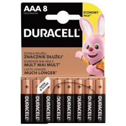 Duracell BASIC Jednorázová alkalická baterie AAA, 8-pack