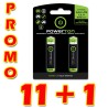 Powerton ENERGY RECHARGE Nabíjecí Ni-MH baterie AAA, 12x2-pack
