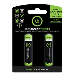 Powerton ENERGY RECHARGE Nabíjecí Ni-MH baterie AAA, 2-pack