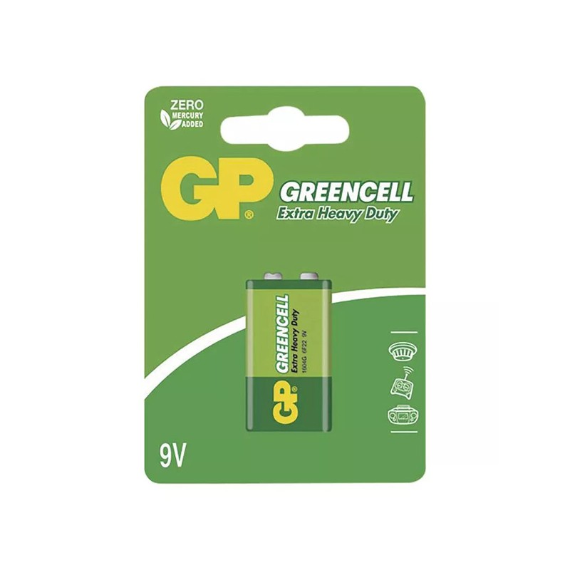 GP Jednorázová zinkochloridová baterie 9V, 1-pack
