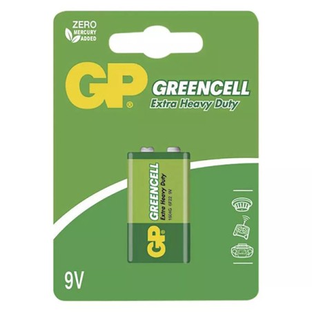 GP Jednorázová zinkochloridová baterie 9V, 1-pack