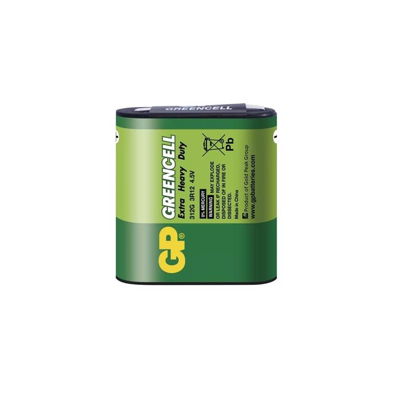 GP Jednorázová zinkochloridová baterie 3R12, 1-pack