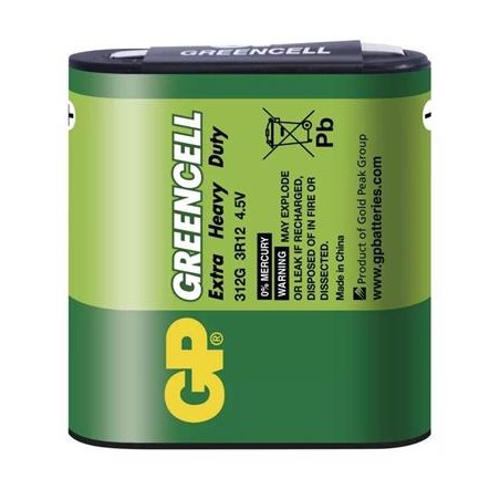 GP Jednorázová zinkochloridová baterie 3R12, 1-pack