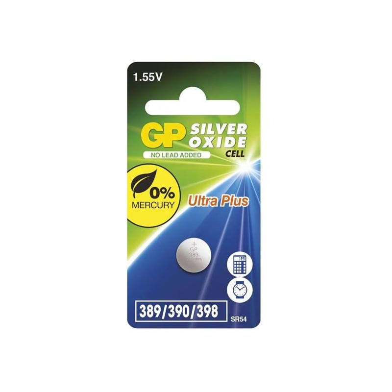 GP Jednorázová stříbrooxidové baterie SR1130SW, 10-pack